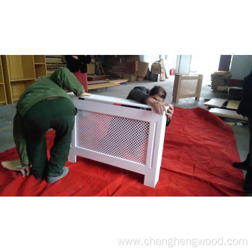 Hot sale white painting radiator cover